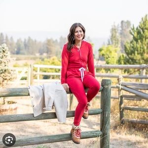 Smash and Tess Harris hoodie Red